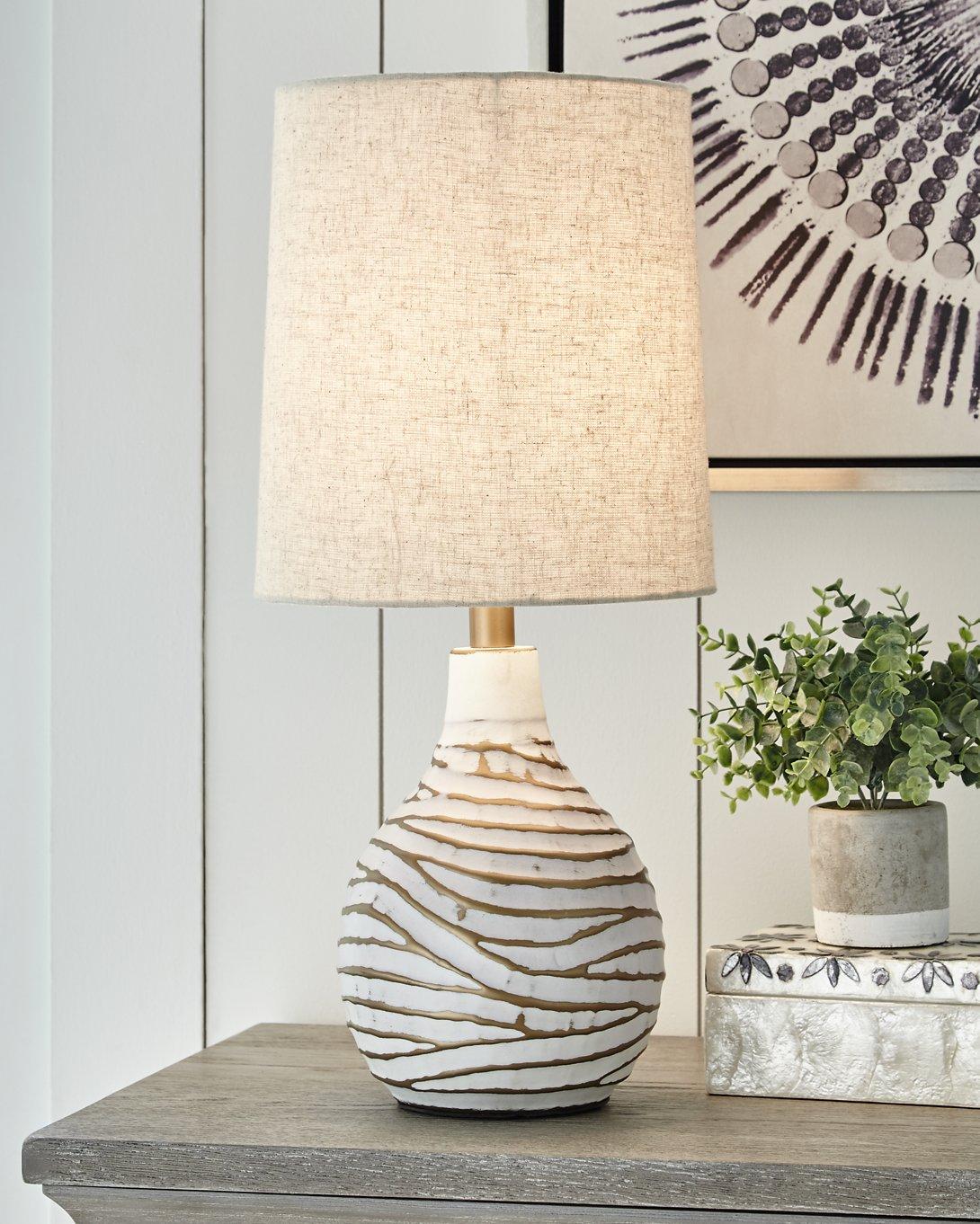Aleela Table Lamp - Ideal Furniture (Fresno,CA)