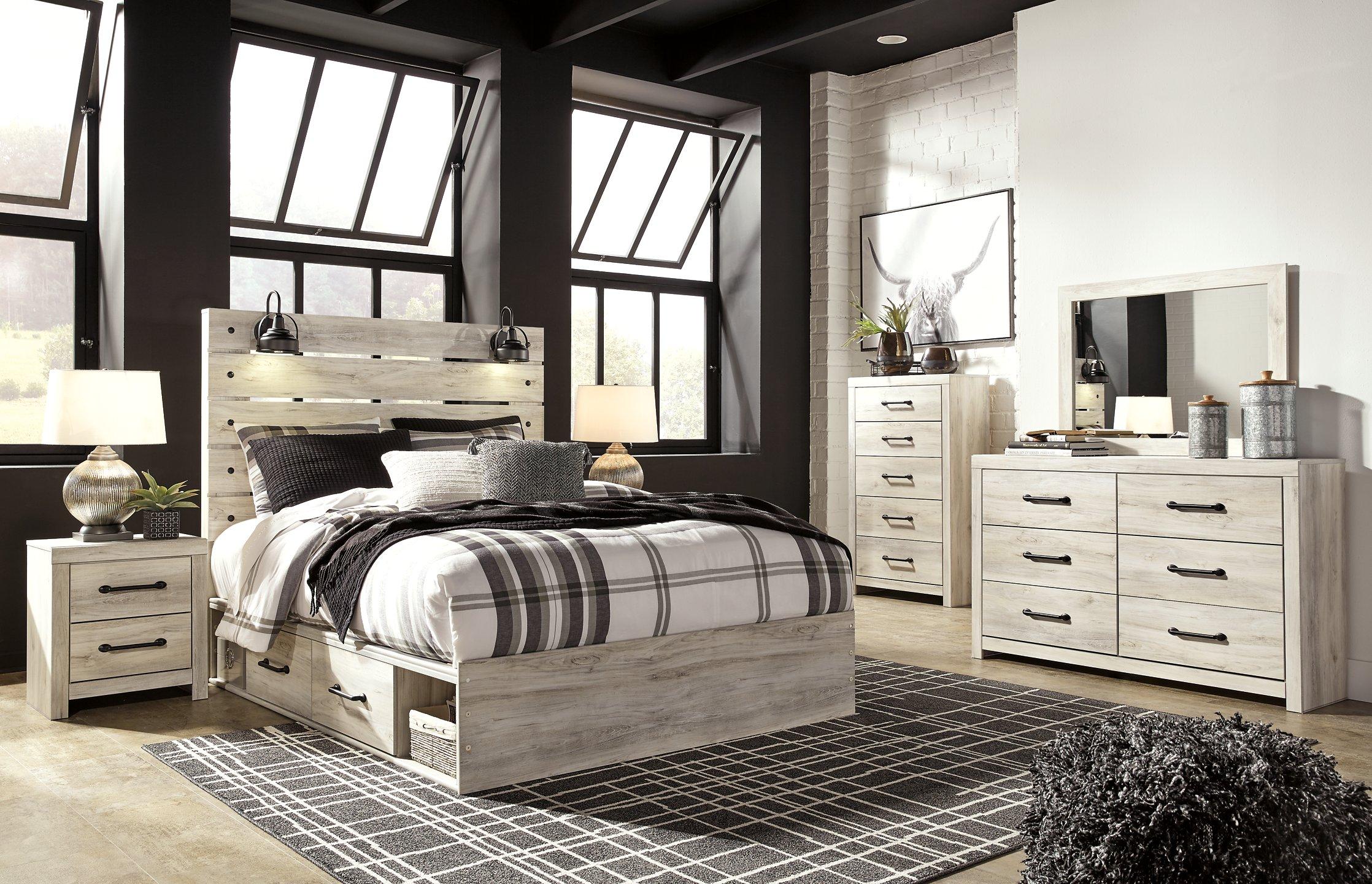 Cambeck Bed with 2 Storage Drawers - Ideal Furniture (Fresno,CA)