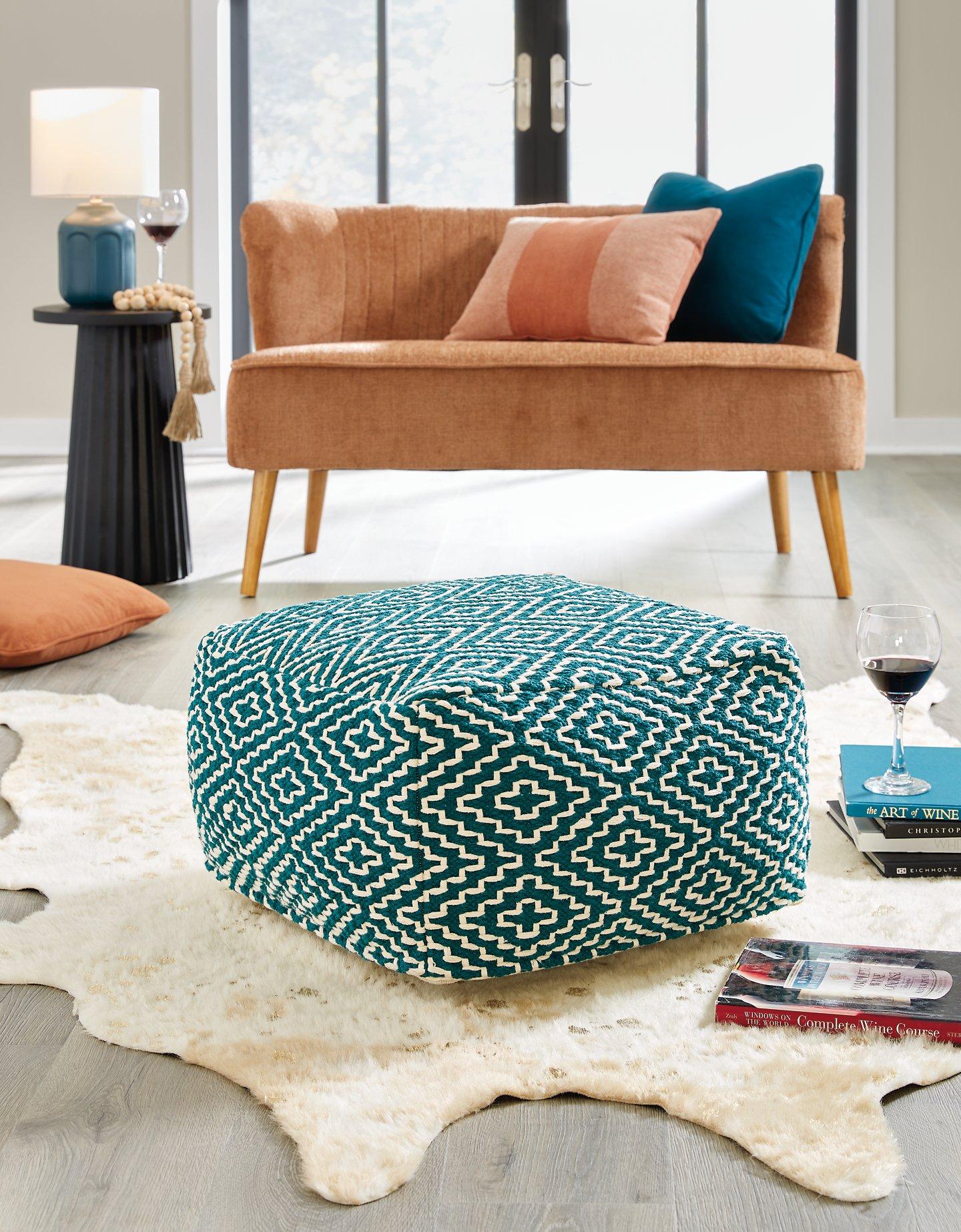 Brynnsen Pouf - Ideal Furniture (Fresno,CA)