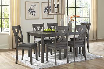 Caitbrook Dining Table and Chairs (Set of 7) - Ideal Furniture (Fresno,CA)