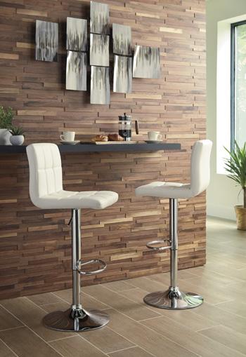 Bellatier Adjustable Height Bar Stool - Ideal Furniture (Fresno,CA)