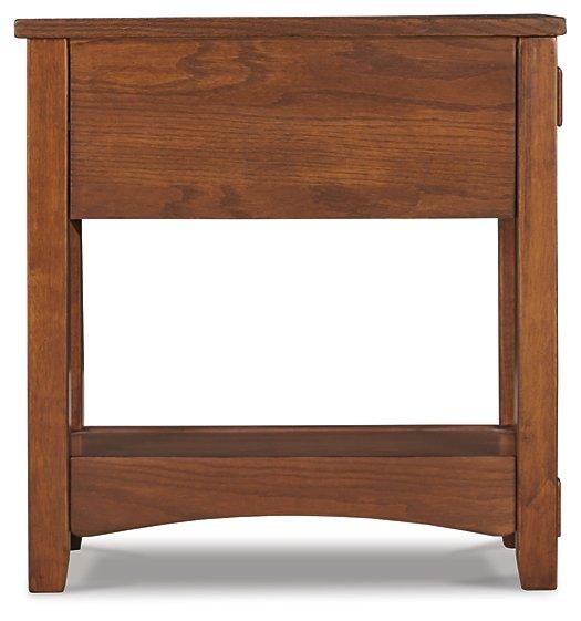 Breegin Chairside End Table - Ideal Furniture (Fresno,CA)