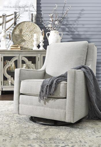 Kambria Swivel Glider Accent Chair - Ideal Furniture (Fresno,CA)