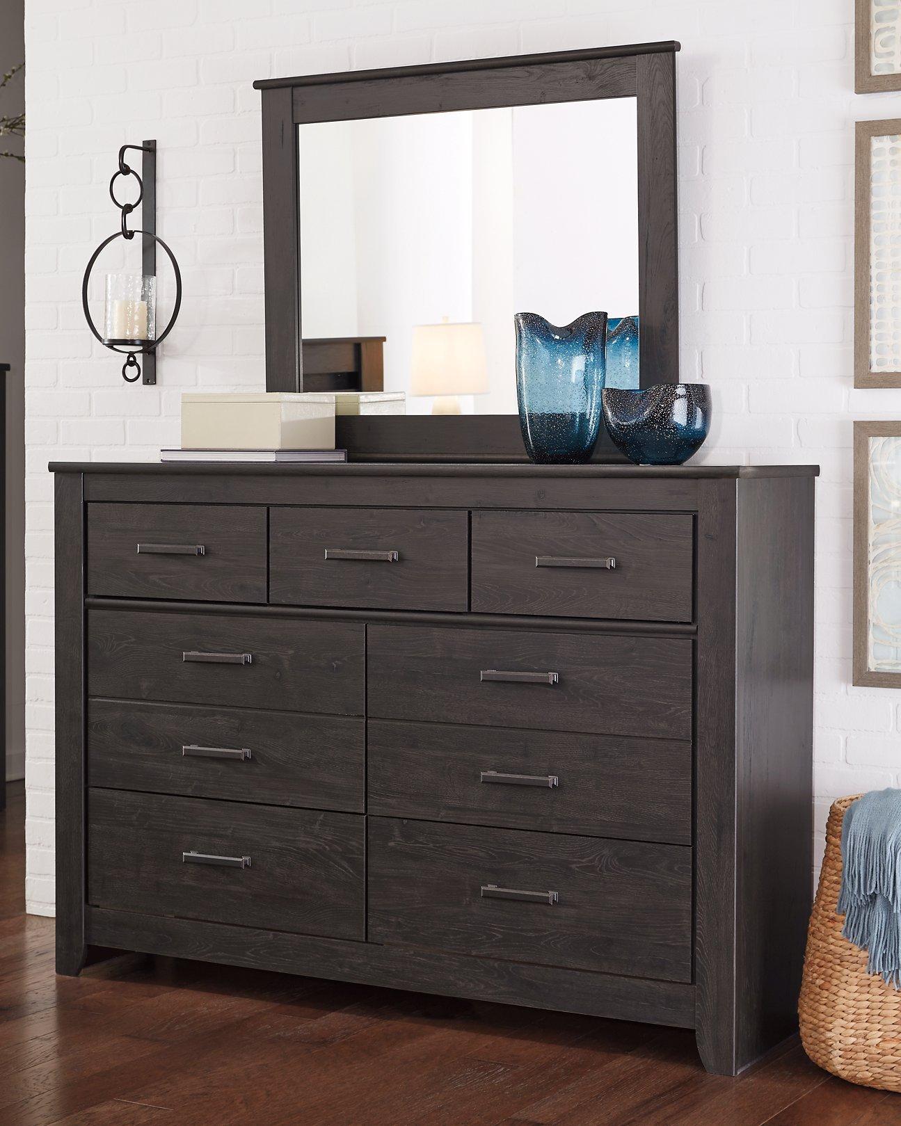 Brinxton Dresser and Mirror - Ideal Furniture (Fresno,CA)