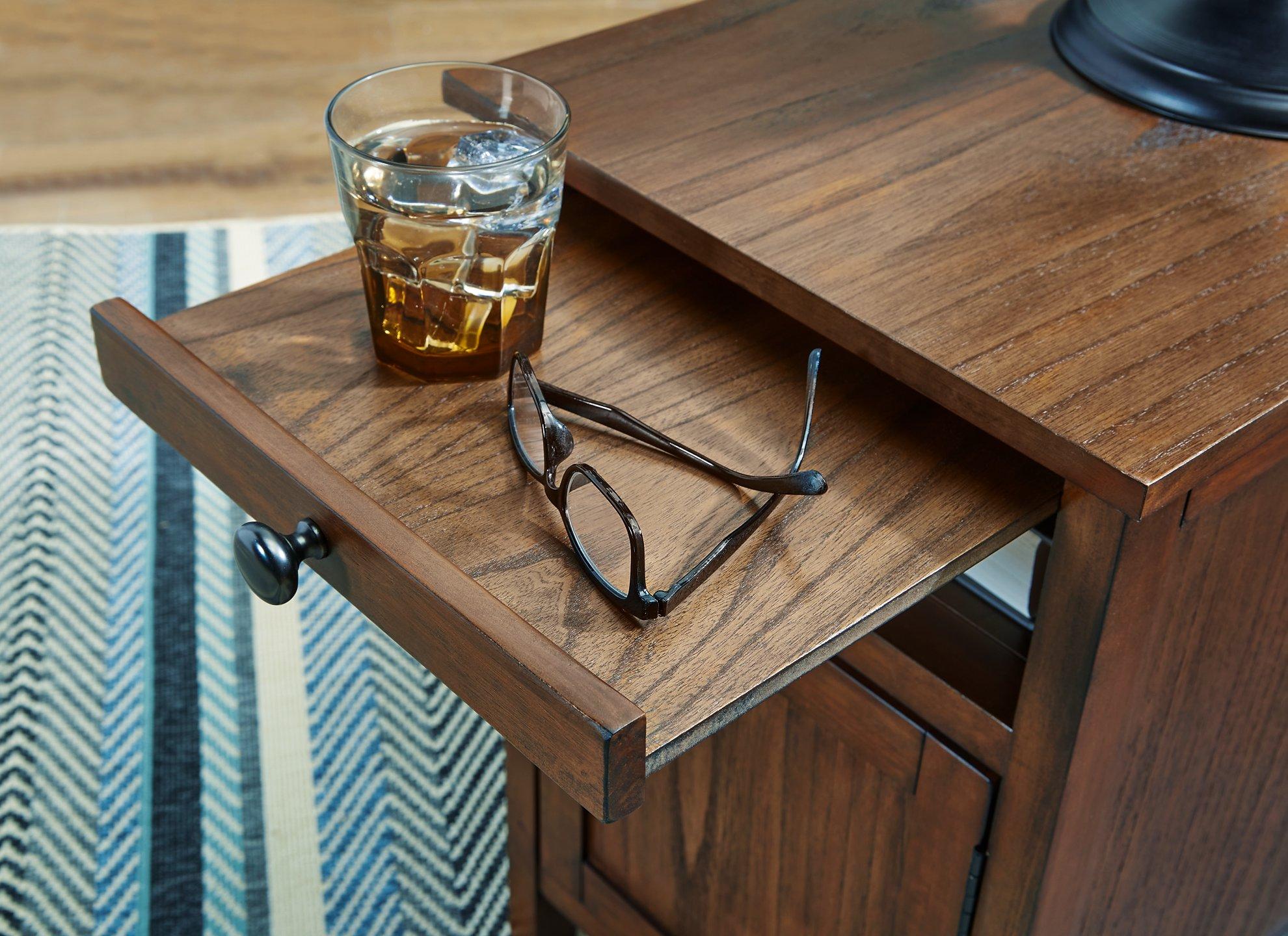 Treytown Chairside End Table - Ideal Furniture (Fresno,CA)