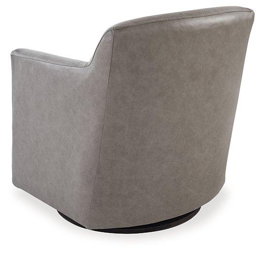 Bradney Swivel Accent Chair - Ideal Furniture (Fresno,CA)