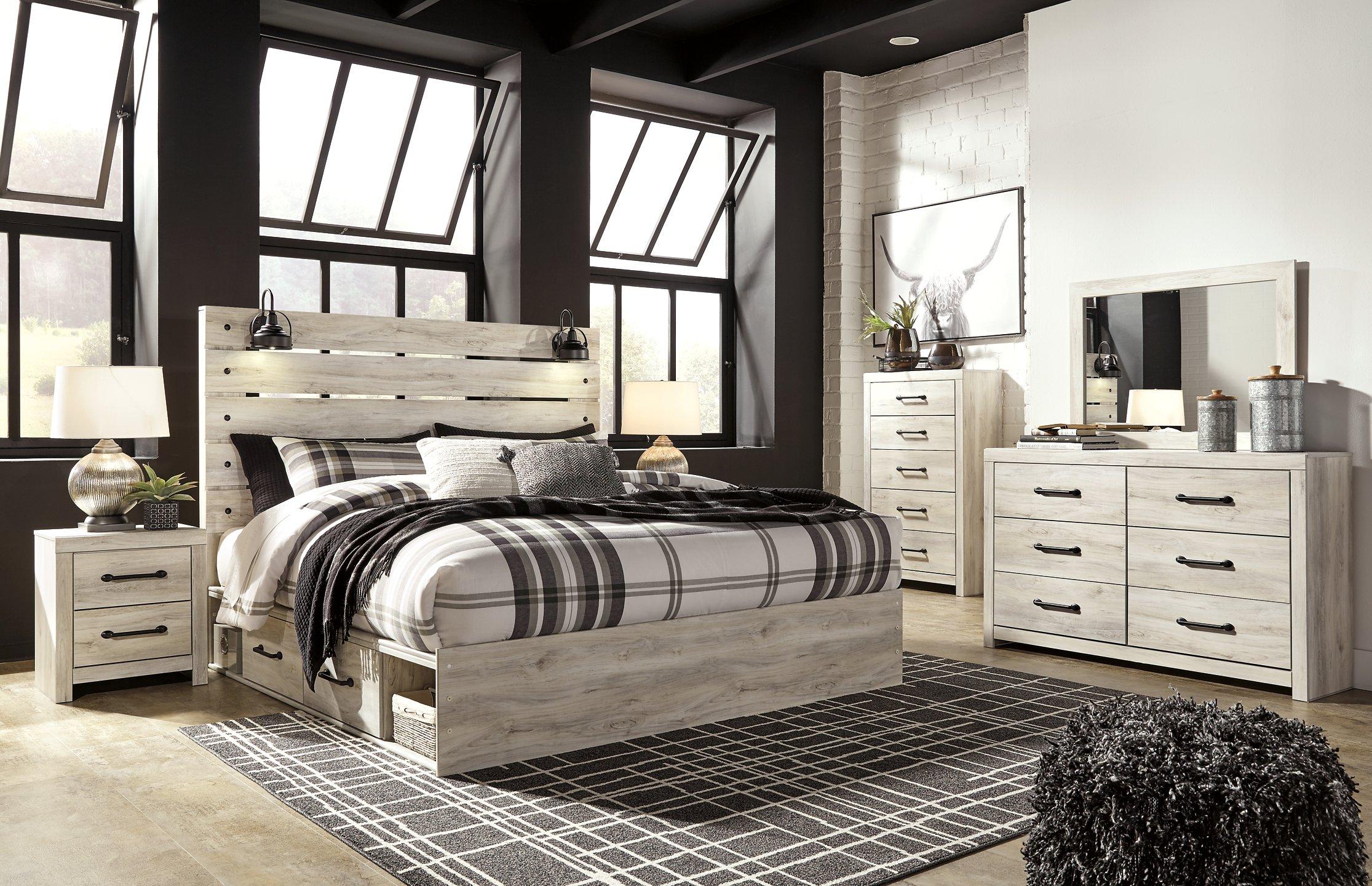 Cambeck Bed with 4 Storage Drawers - Ideal Furniture (Fresno,CA)