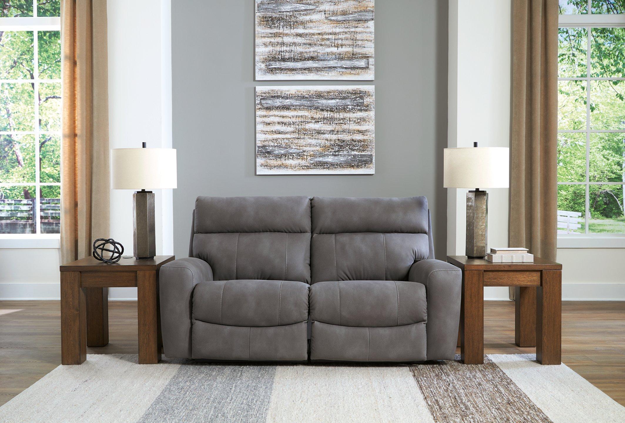 Next-Gen DuraPella Power Reclining Sectional Loveseat - Ideal Furniture (Fresno,CA)