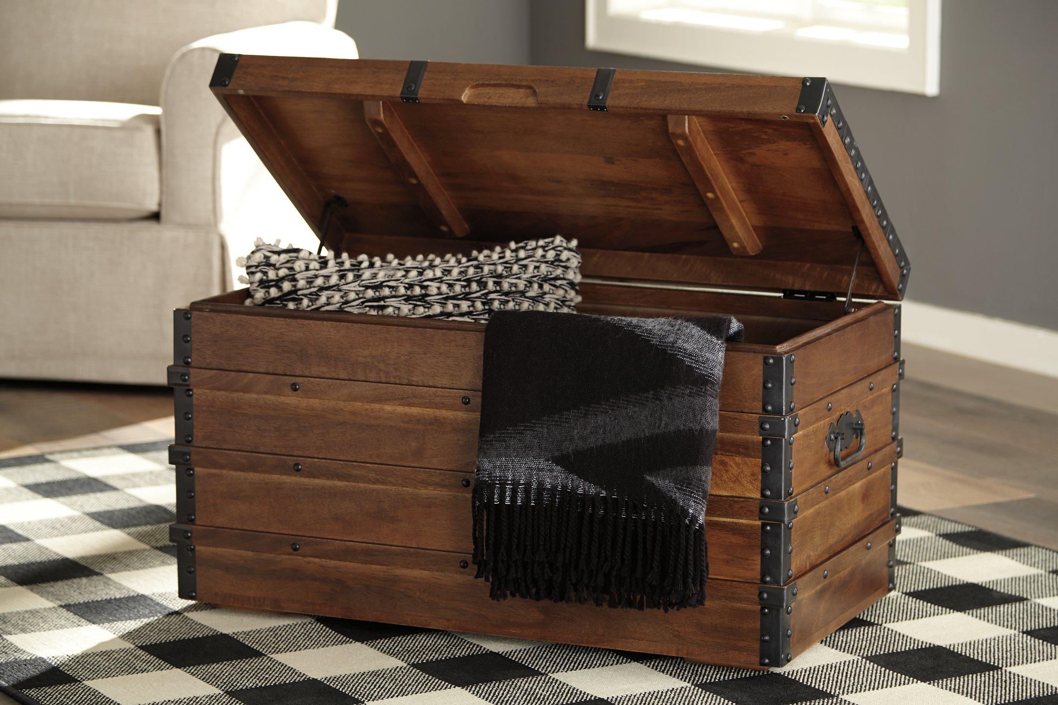 Kettleby Storage Trunk - Ideal Furniture (Fresno,CA)