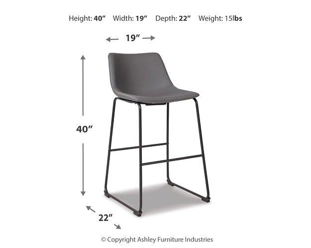 Centiar Pub Height Bar Stool - Ideal Furniture (Fresno,CA)