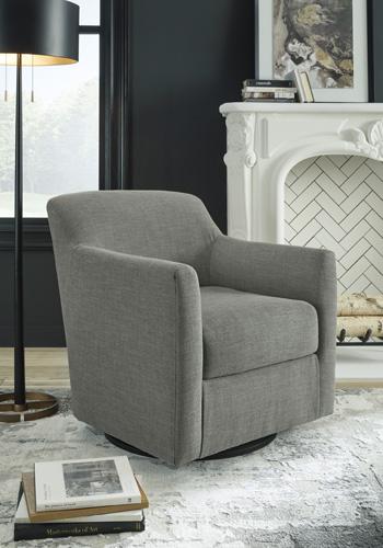 Bradney Swivel Accent Chair - Ideal Furniture (Fresno,CA)