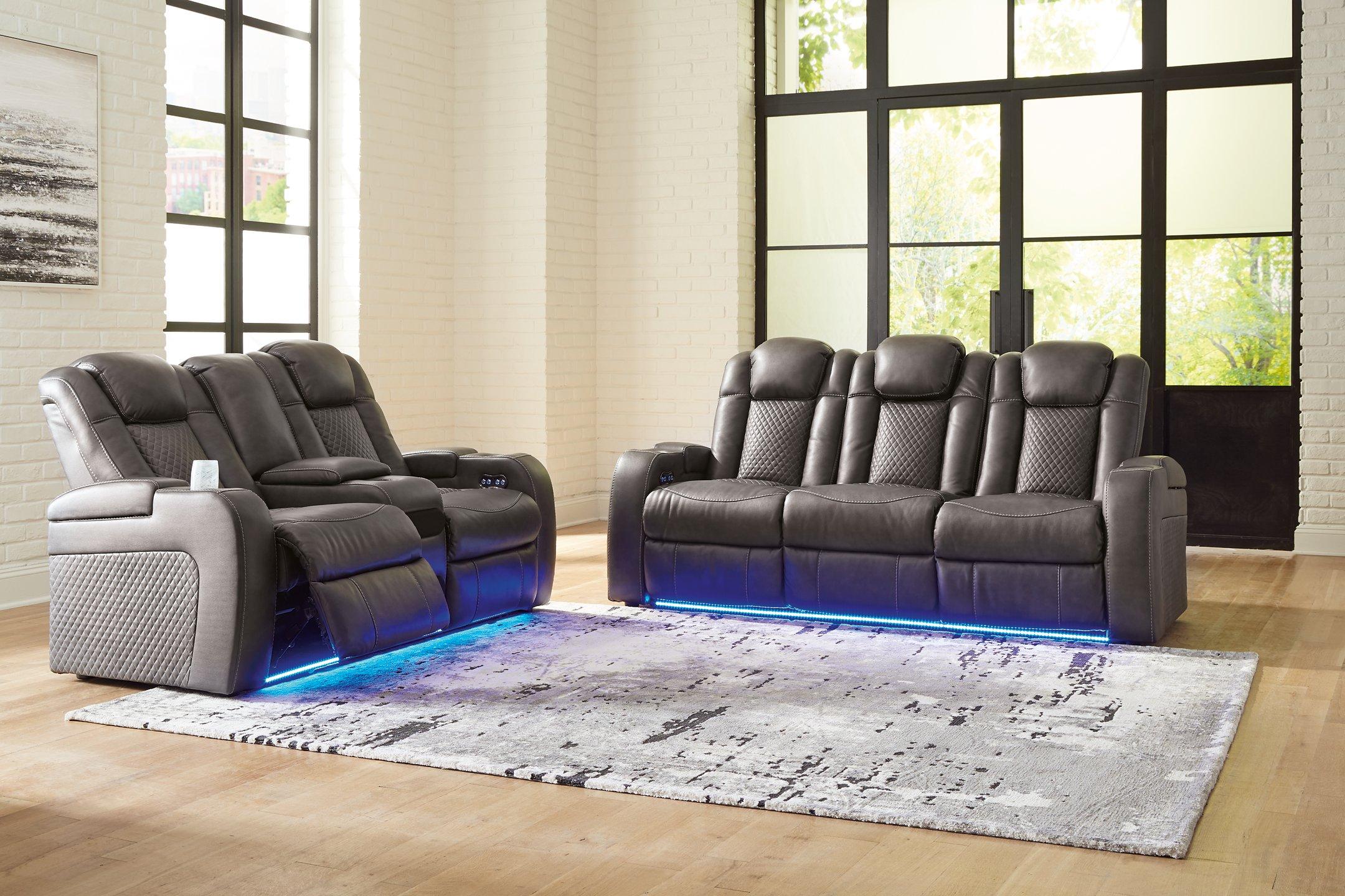 Fyne-Dyme Living Room Set - Ideal Furniture (Fresno,CA)