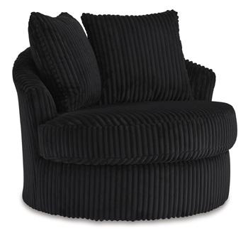 Gramwell Swivel Accent Chair - Ideal Furniture (Fresno,CA)