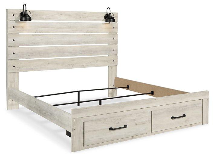 Cambeck Bed with 2 Storage Drawers - Ideal Furniture (Fresno,CA)