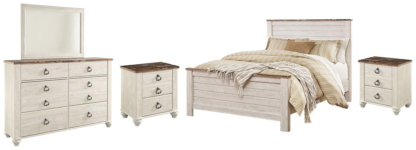 Willowton Bedroom Set - Ideal Furniture (Fresno,CA)