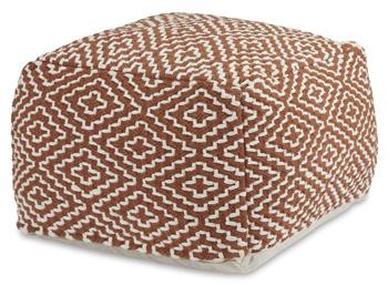 Brynnsen Pouf - Ideal Furniture (Fresno,CA)