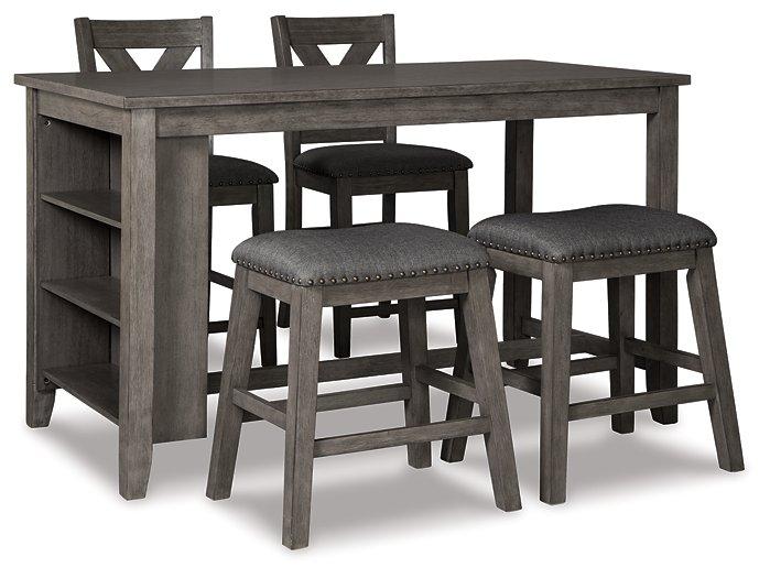 Caitbrook Counter Height Dining Set - Ideal Furniture (Fresno,CA)