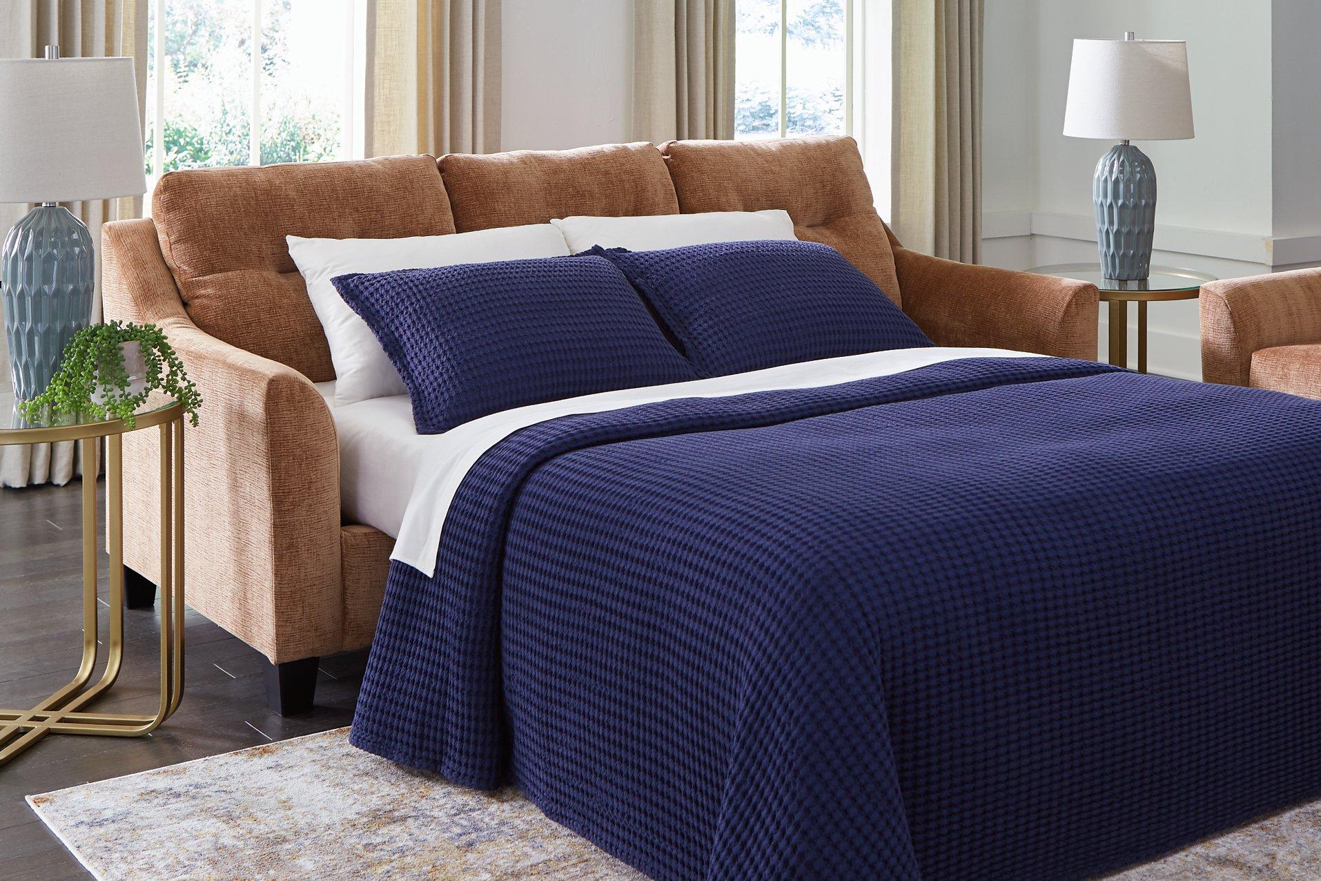 Amity Bay Sofa Chaise Sleeper - Ideal Furniture (Fresno,CA)