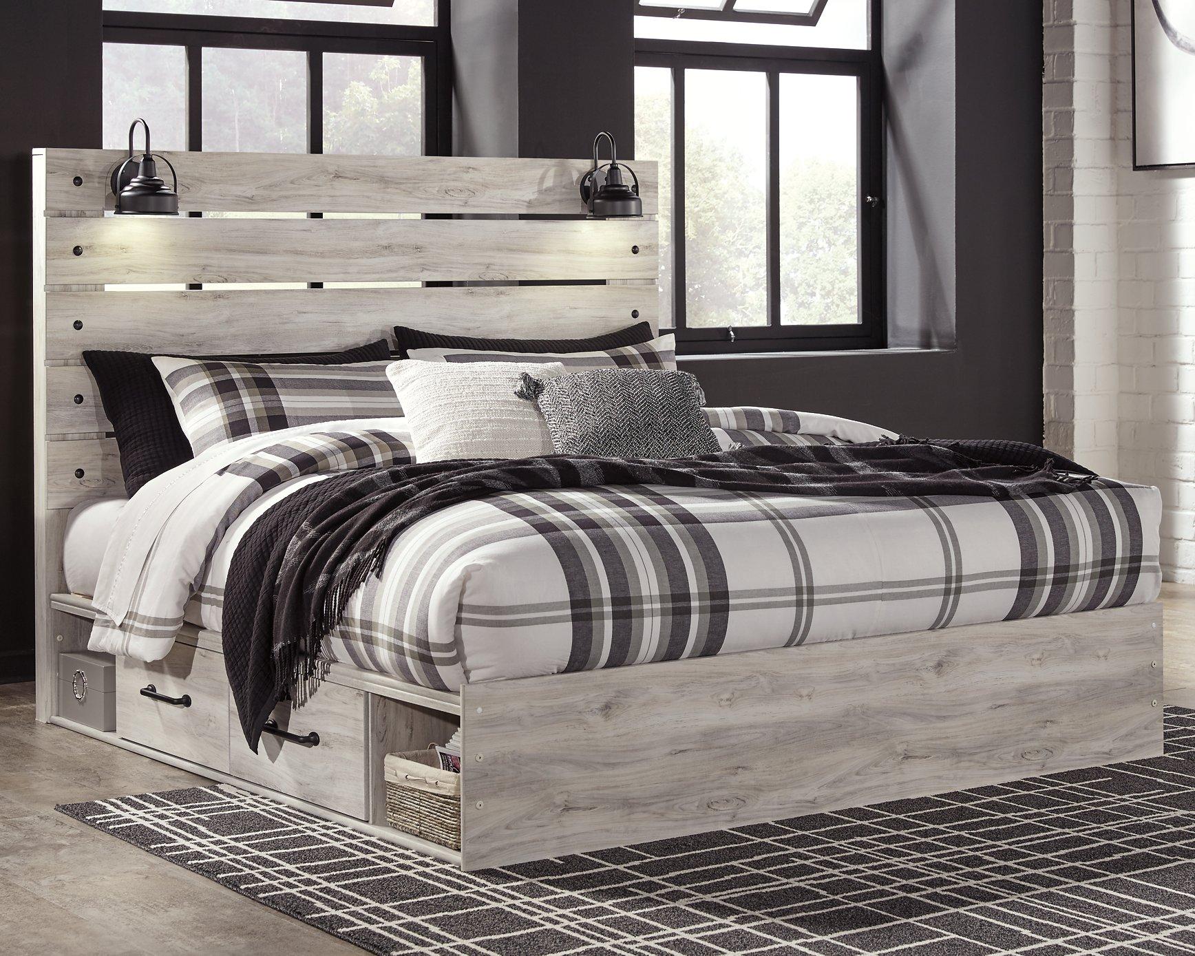Cambeck Bed with 4 Storage Drawers - Ideal Furniture (Fresno,CA)