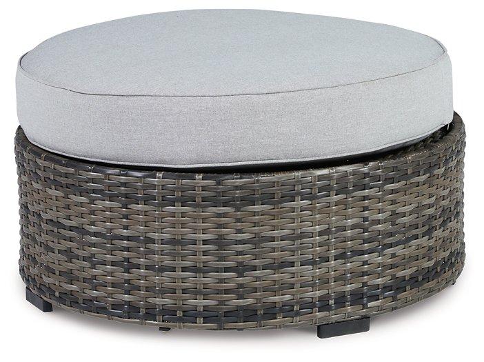 Harbor Court Ottoman with Cushion - Ideal Furniture (Fresno,CA)