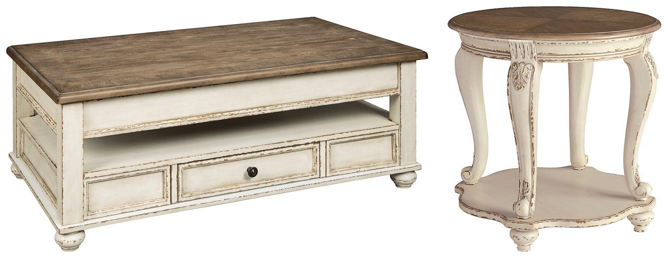 Realyn Table Set - Ideal Furniture (Fresno,CA)