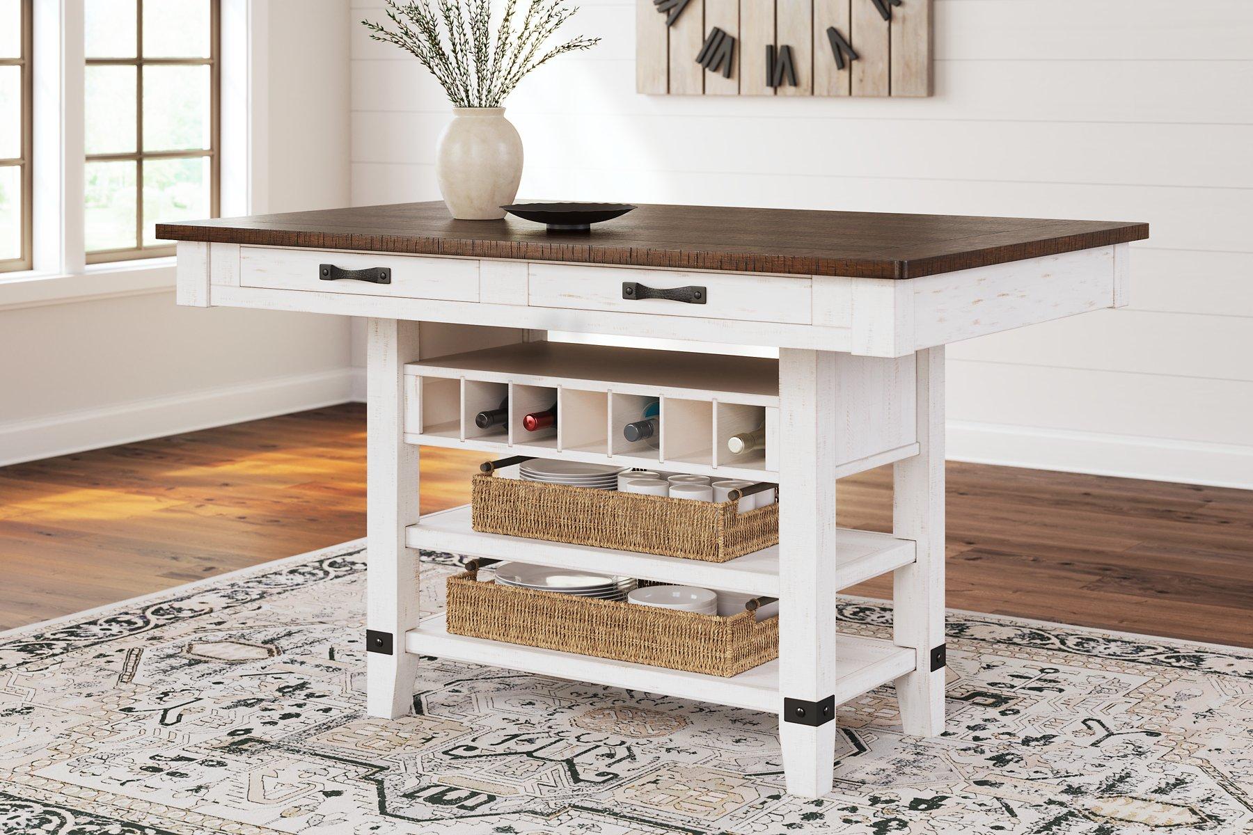 Valebeck Counter Height Dining Table - Ideal Furniture (Fresno,CA)