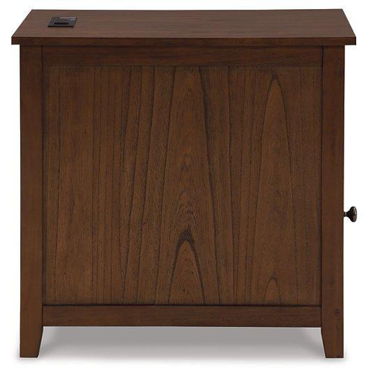 Treytown Chairside End Table - Ideal Furniture (Fresno,CA)