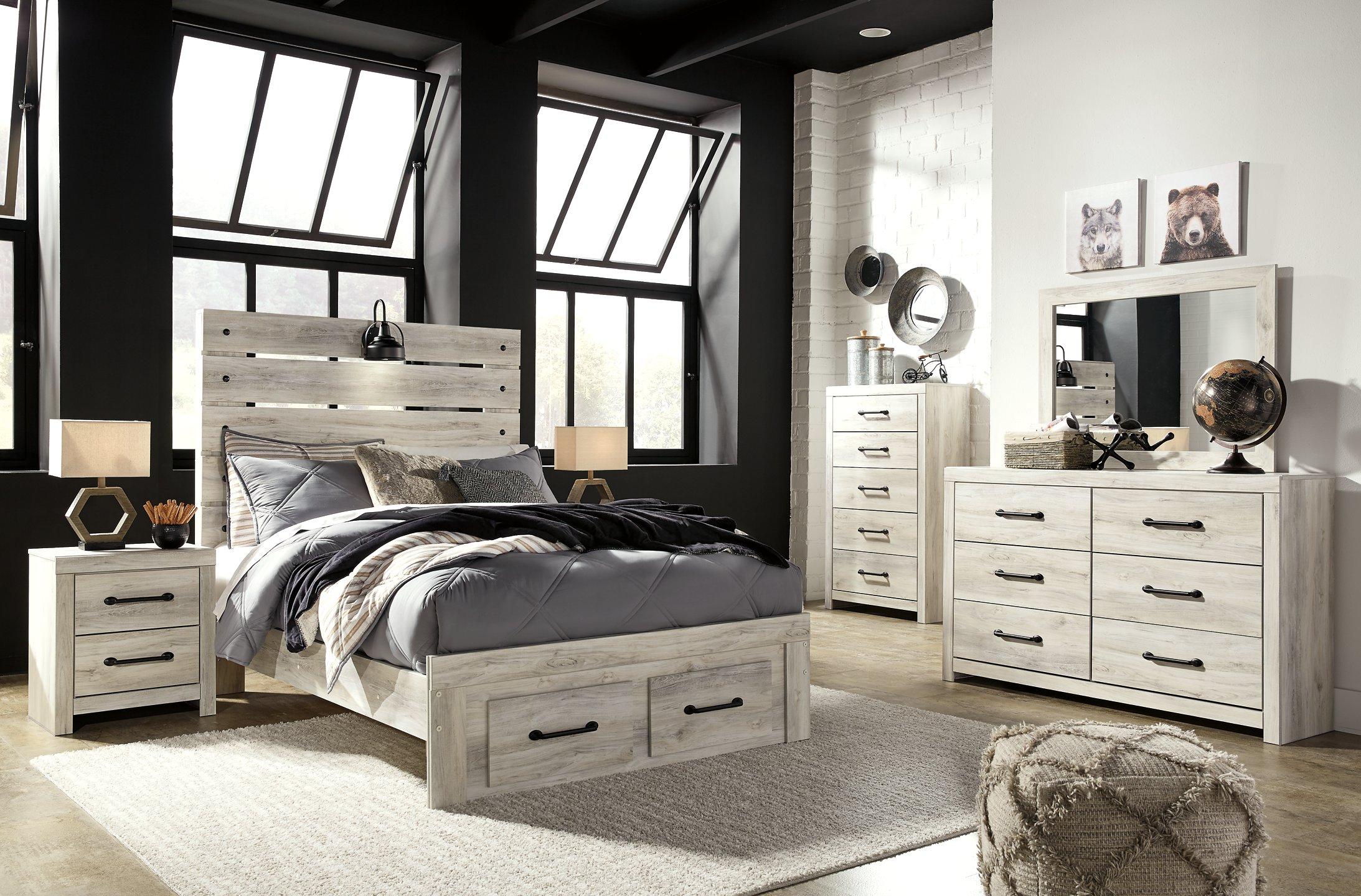 Cambeck Bed with 2 Storage Drawers - Ideal Furniture (Fresno,CA)