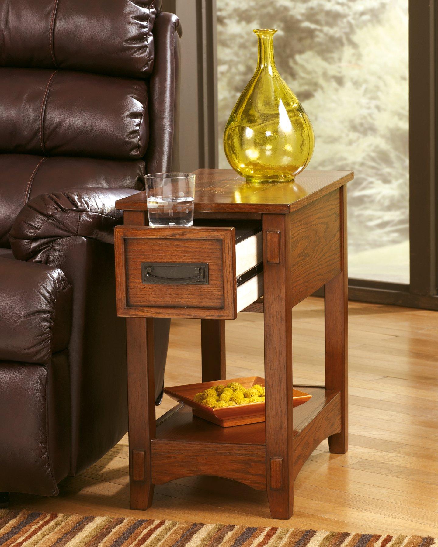 Breegin Chairside End Table - Ideal Furniture (Fresno,CA)