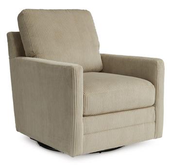 Icaman Swivel Accent Chair - Ideal Furniture (Fresno,CA)