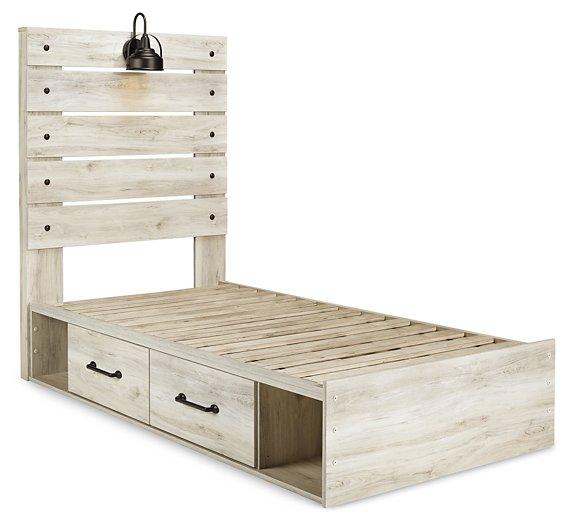 Cambeck Bed with 2 Storage Drawers - Ideal Furniture (Fresno,CA)