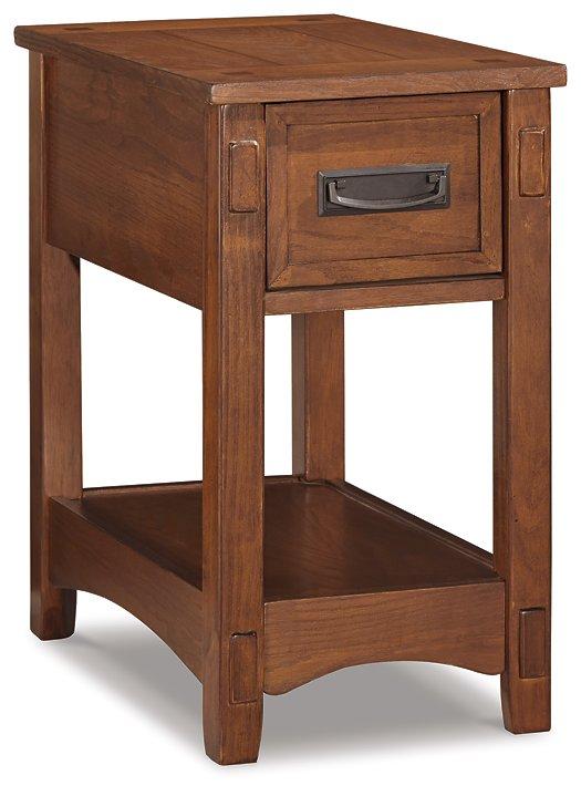 Breegin Chairside End Table - Ideal Furniture (Fresno,CA)