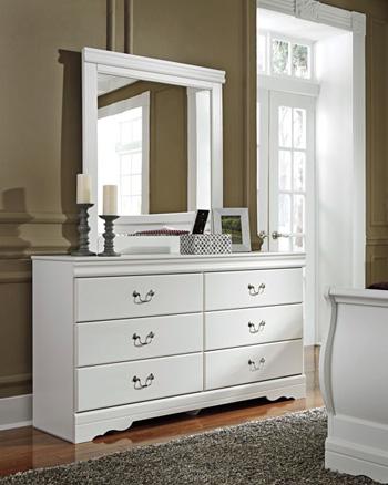 Anarasia Dresser and Mirror - Ideal Furniture (Fresno,CA)