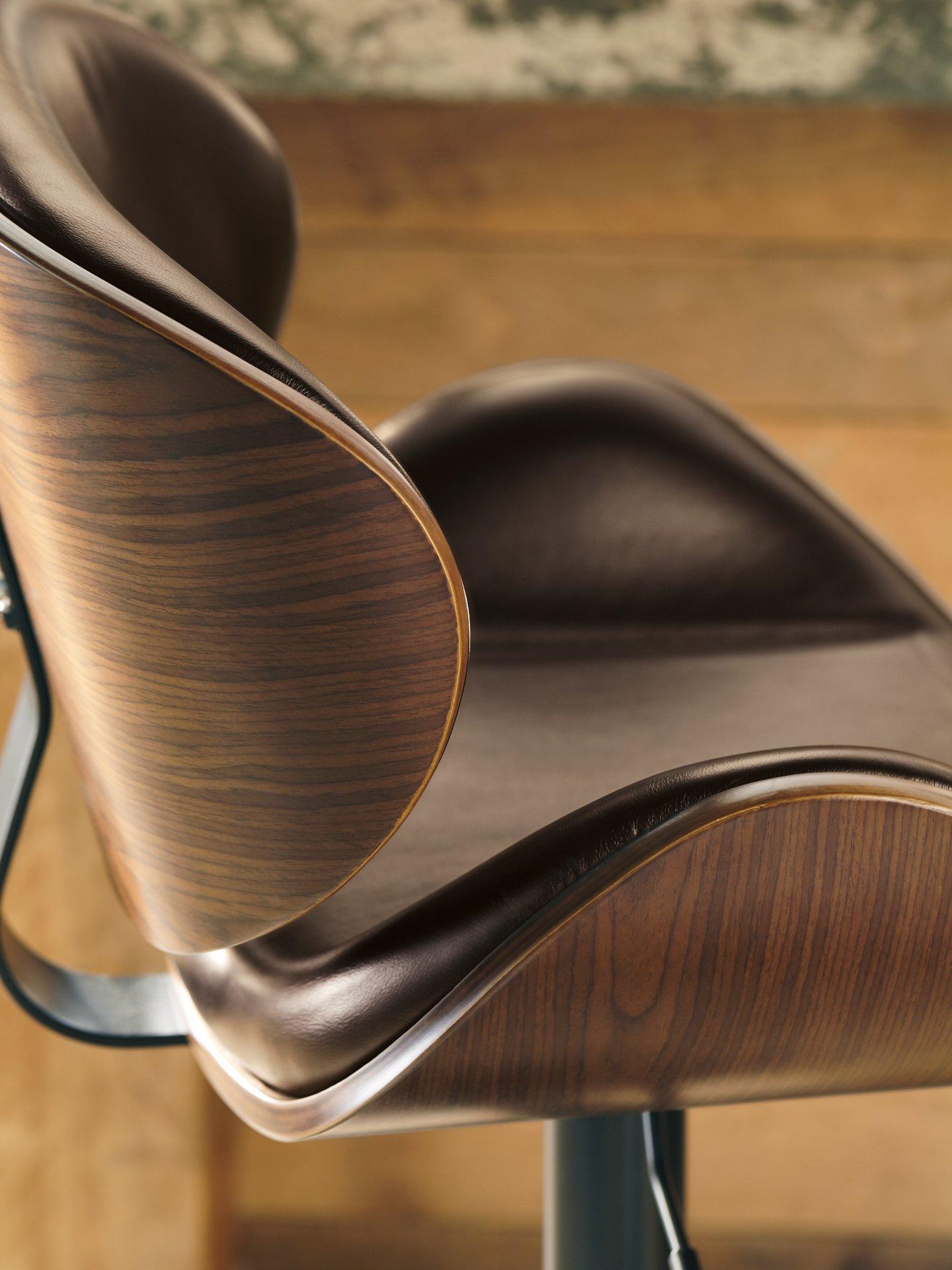 Bellatier Adjustable Height Bar Stool - Ideal Furniture (Fresno,CA)