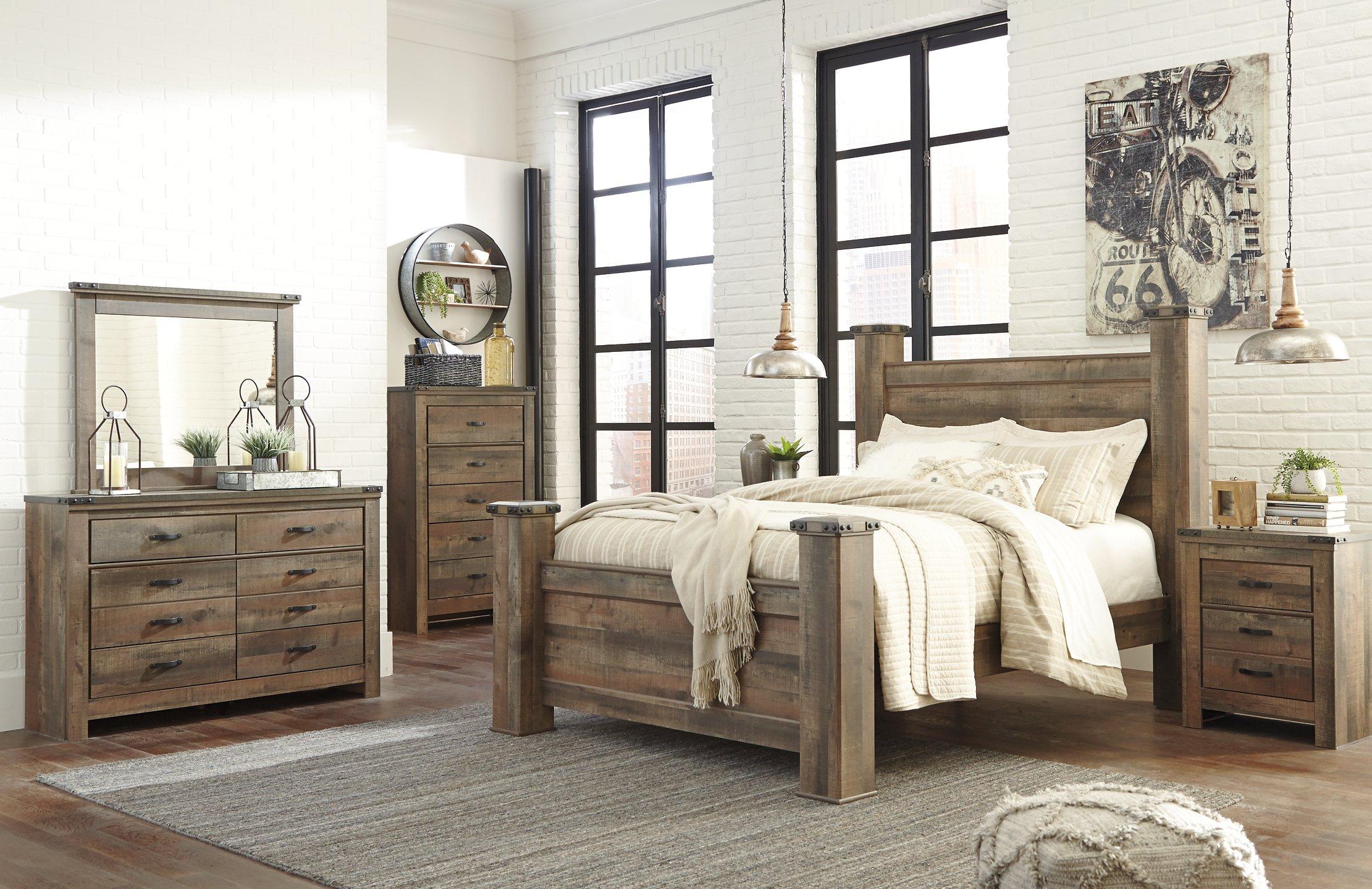 Trinell Bedroom Set - Ideal Furniture (Fresno,CA)