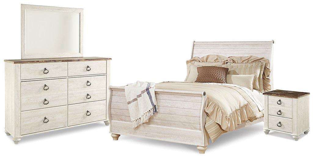 Willowton Bedroom Set - Ideal Furniture (Fresno,CA)