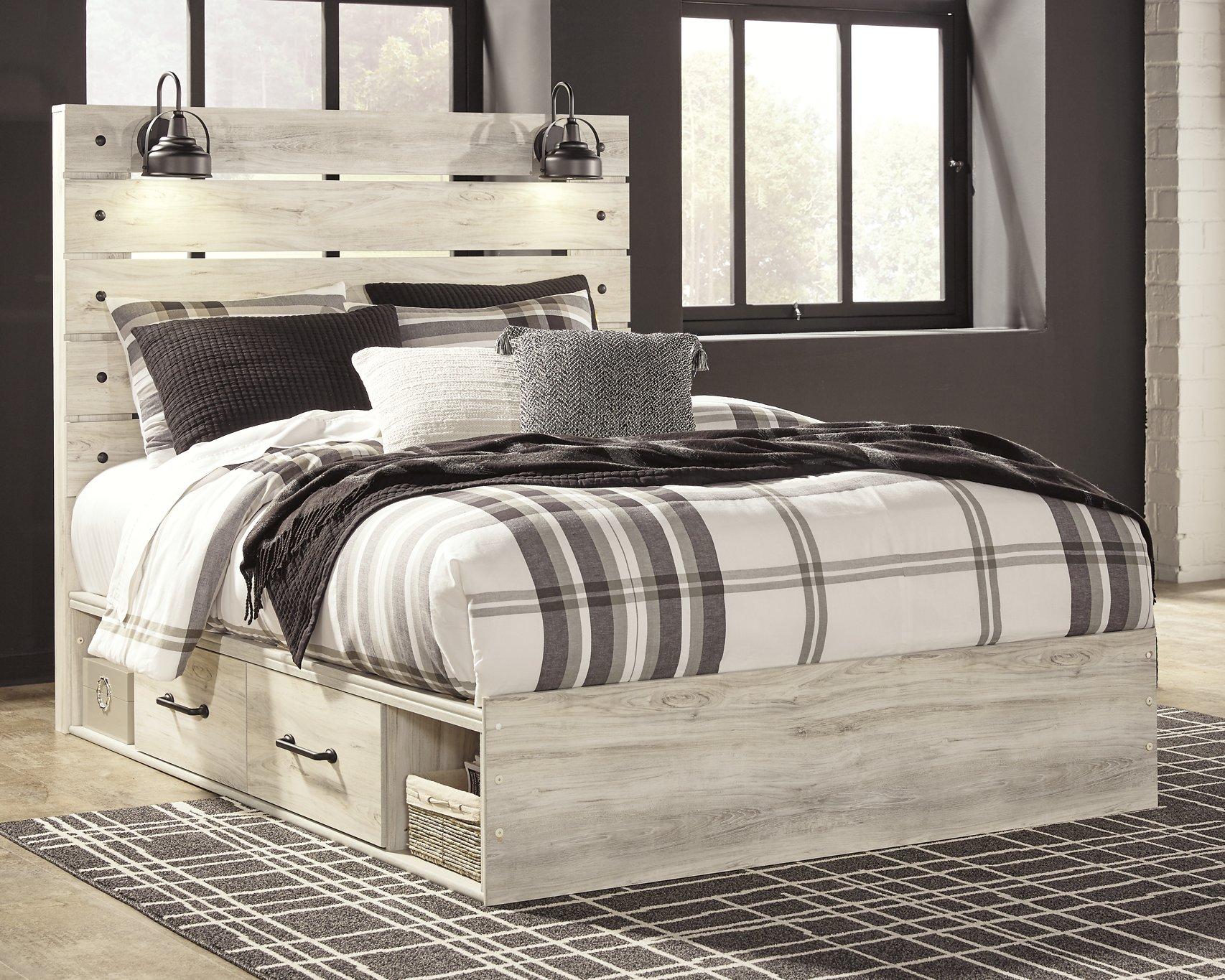 Cambeck Bed with 4 Storage Drawers - Ideal Furniture (Fresno,CA)
