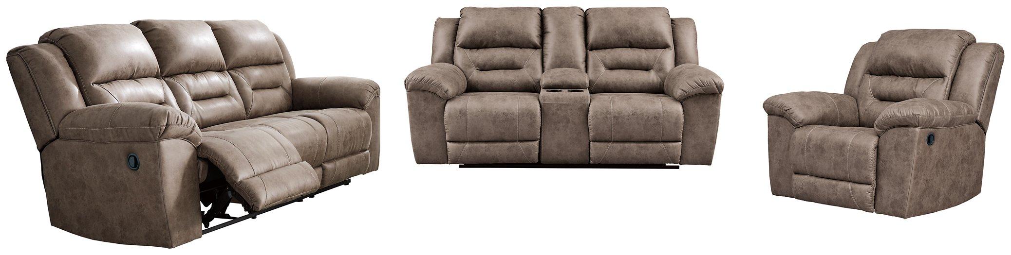 Stoneland Living Room Set - Ideal Furniture (Fresno,CA)