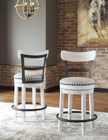 Valebeck Counter Height Bar Stool - Ideal Furniture (Fresno,CA)