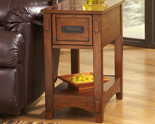 Breegin Chairside End Table - Ideal Furniture (Fresno,CA)
