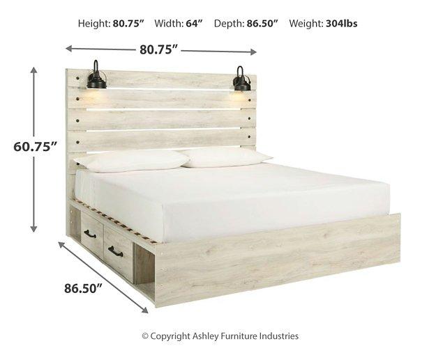 Cambeck Bed with 4 Storage Drawers - Ideal Furniture (Fresno,CA)