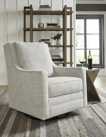 Kambria Swivel Glider Accent Chair - Ideal Furniture (Fresno,CA)