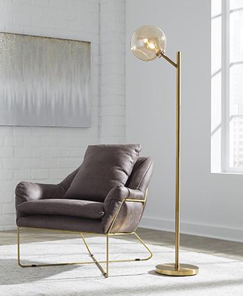 Abanson Floor Lamp - Ideal Furniture (Fresno,CA)
