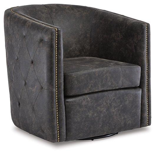 Brentlow Swivel Accent Chair - Ideal Furniture (Fresno,CA)