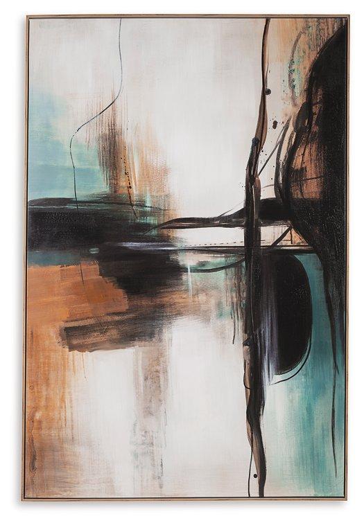 Brunonia Wall Art - Ideal Furniture (Fresno,CA)