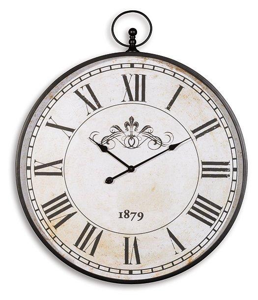 Augustina Wall Clock - Ideal Furniture (Fresno,CA)