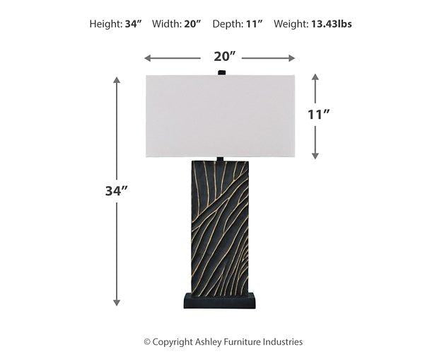 Bartlen Lamp Set - Ideal Furniture (Fresno,CA)