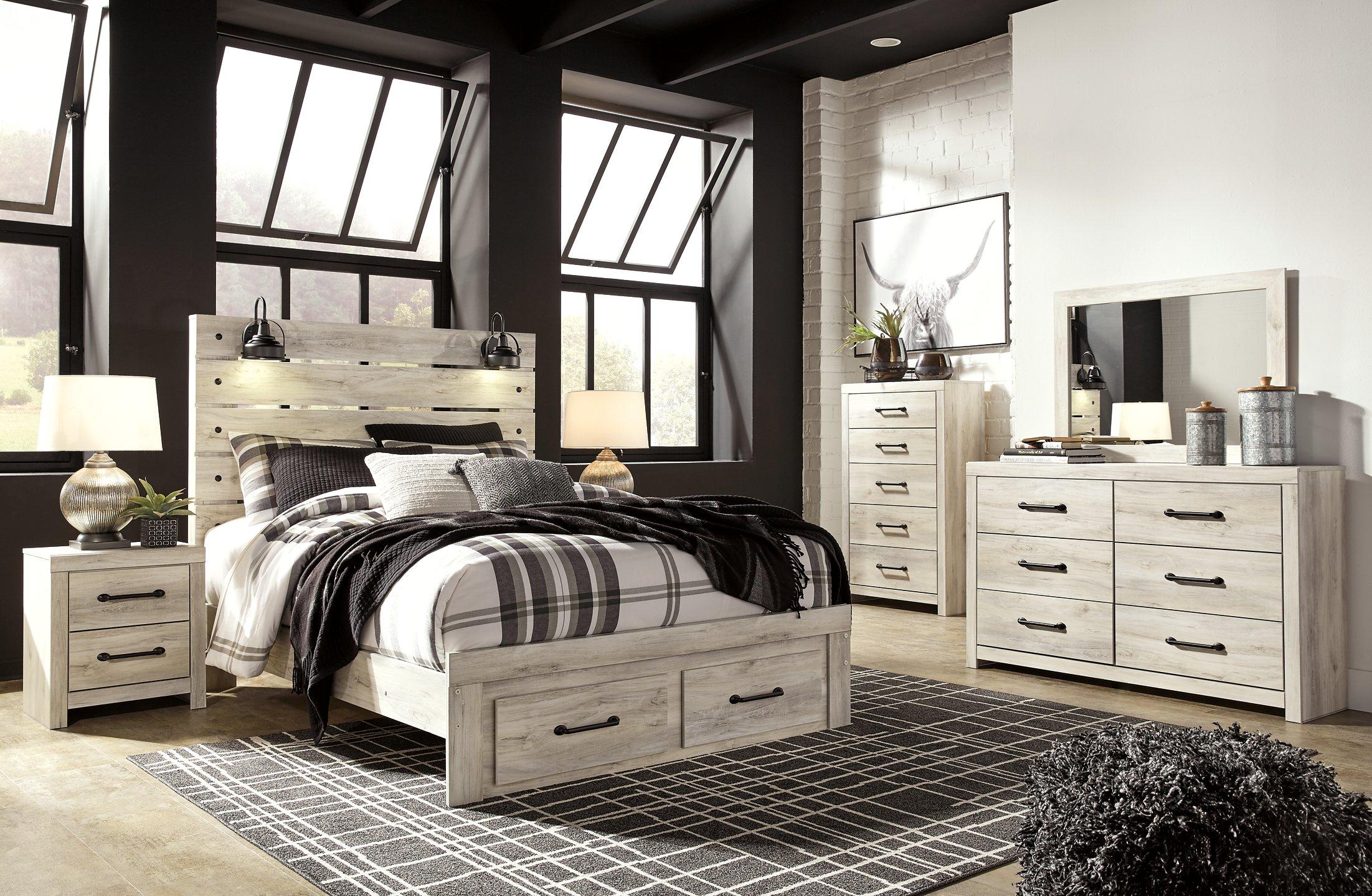 Cambeck Bed with 2 Storage Drawers - Ideal Furniture (Fresno,CA)