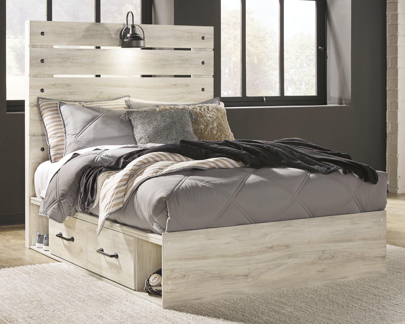 Cambeck Bed with 4 Storage Drawers - Ideal Furniture (Fresno,CA)