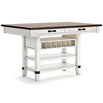 Valebeck Counter Height Dining Table - Ideal Furniture (Fresno,CA)